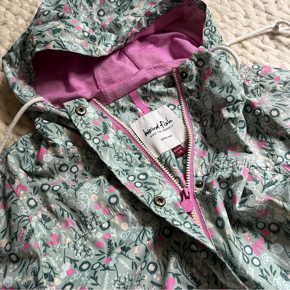 Spring Floral Weird Fish Long Jacket | Medium - Picture 7 of 17